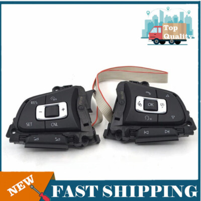 Car Steering Wheel Buttons for VW Golf Mk7 5G0959442P 2014~2021 Multi-function