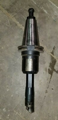 Valenite CAT 50 1.25'' End Mill Holder V50CT-E125, 2-M-2 w/RBN-24P Boring Head 