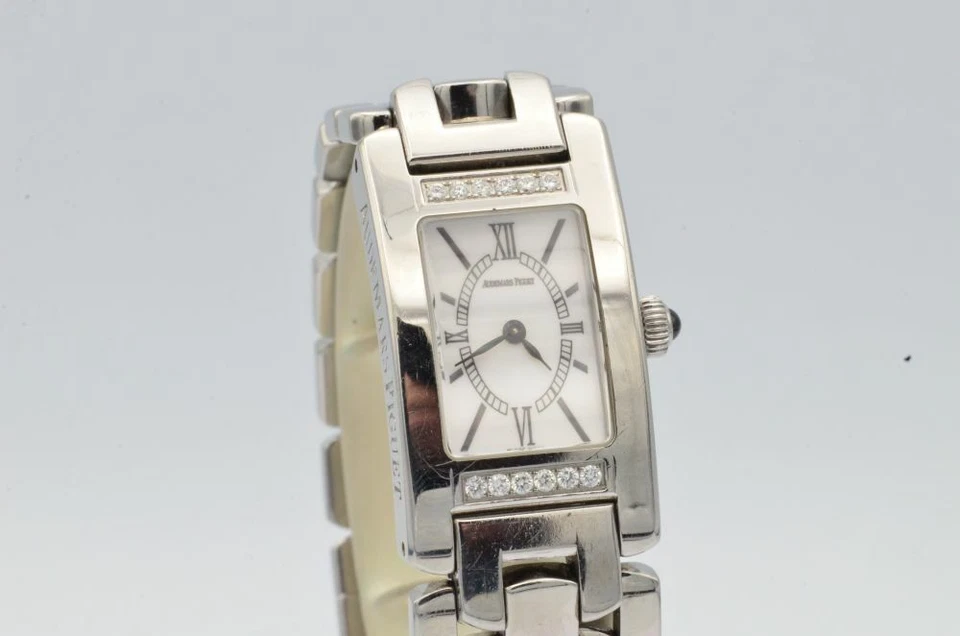 Reloj Mujer Audemars Piguet Promesse Cuarzo 0 25/32 pulgadas Buen Estado Diamantes Foto 3 de 4