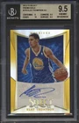 2012 Panini Select AUTO GOLD PRIZM #/10 Klay Thompson ROOKIE #170 BGS 9.5 GEM MT