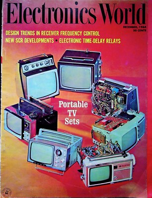 USING HOOK-UP WIRE, ELECTRONICS WORLD MAGAZINE, DECEMBER 1964 VOL. 72, NO. 6
