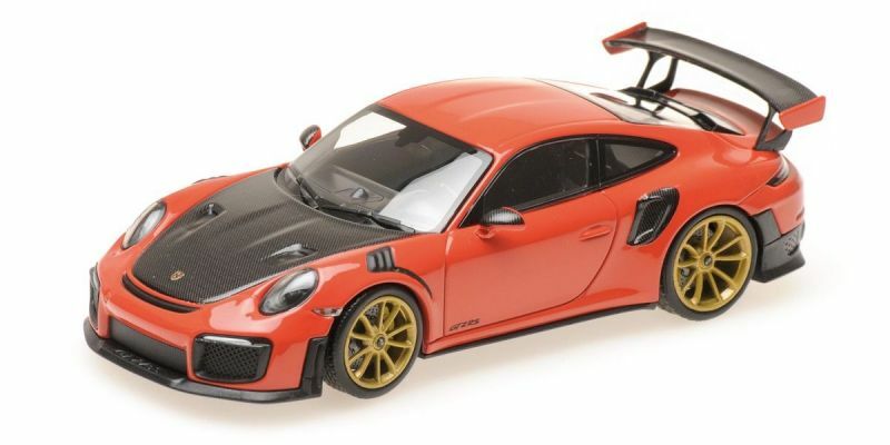 Minichamps 2018 Porsche 911 GT2 RS Type 991/2 Weissach Indian Red