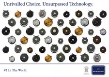 House of Hardy Alnwick Fly Fishing Reel Collection Poster Catalogue Guide (A3)