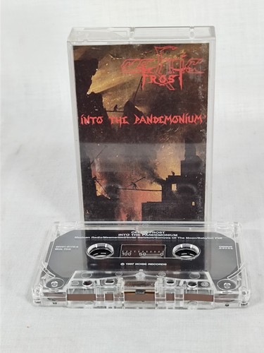 Celtic Frost into the Pandemonium 1987 Cassette Extreme Heavy Metal Nero Morte - Foto 1 di 3