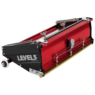 LEVEL5 Drywall Tools 12'' Flat Finishing Box 4-766R [VERY GOOD - REFURBISHED]