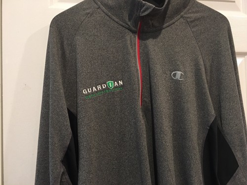 Champion Performax Men Gray 1/4 Zip Up Pull Over Size 2XL With logo In Front. - Picture 2 of 12