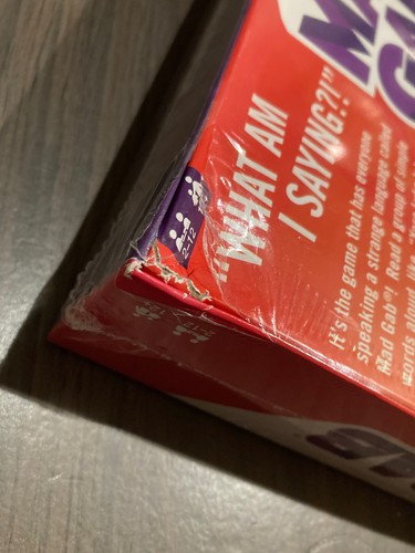Mad Gab Mattel Party Card Game 2017 - (tear in corner, otherwise still sealed) - Picture 3 of 3