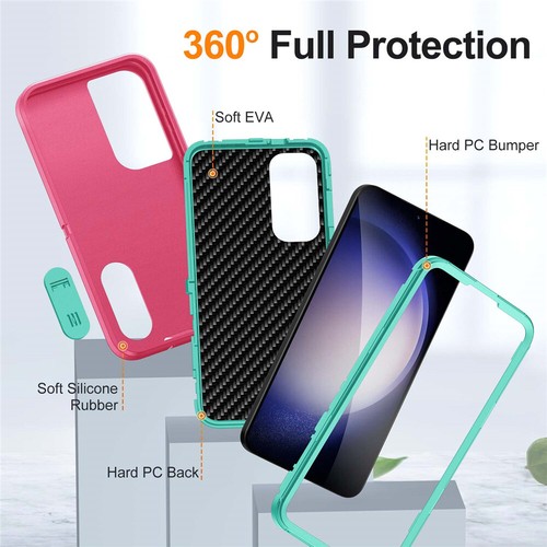 For Samsung S25 S24 Plus Ultra S23 FE S22 Case Shockproof Tough Stand Cover - Picture 31 of 71