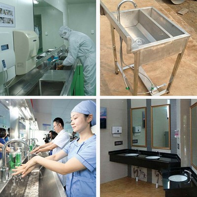 Foot Pedal Control Valve Faucet/Vertical Basin Switch Kitchen ...