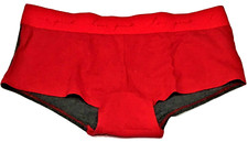 medium - NWT Victoria's Secret red boyshort boxer panty starburst c185