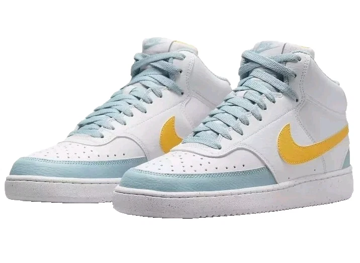 Nike Court Vision Mid Next Nature White Ocean Bliss - FJ3998-100