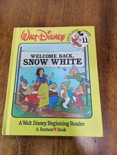 Welcome Back, Snow White Walt Disney Beginning Reader 1986 Hardcover Volume 11