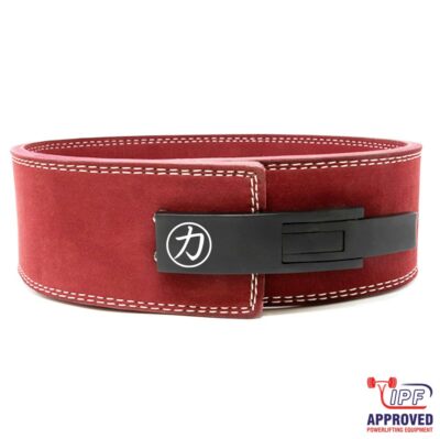 Strength Shop 10mm Lever Belt Wine Red IPF Approved (Powerlifting  Strongman) UK