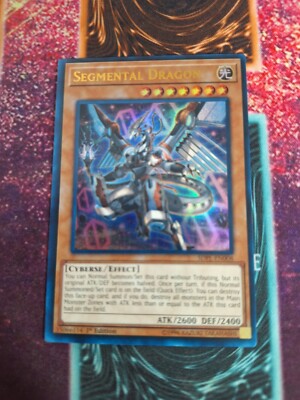 Yu-Gi-Oh! Segmental Dragon SDPL-EN008 Ultra Rare 1st Edition Near Mint c3/