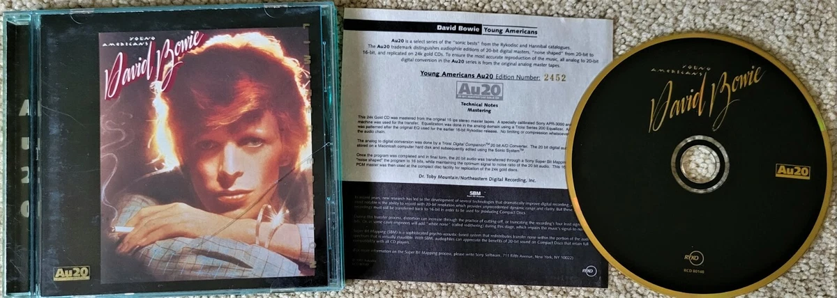 David Bowie 24k Gold Disc Music CDs for sale | eBay