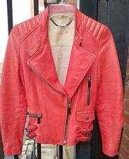 Barbara Bui Leather Outer Shell Coats, Jackets & Vests Motorcycle