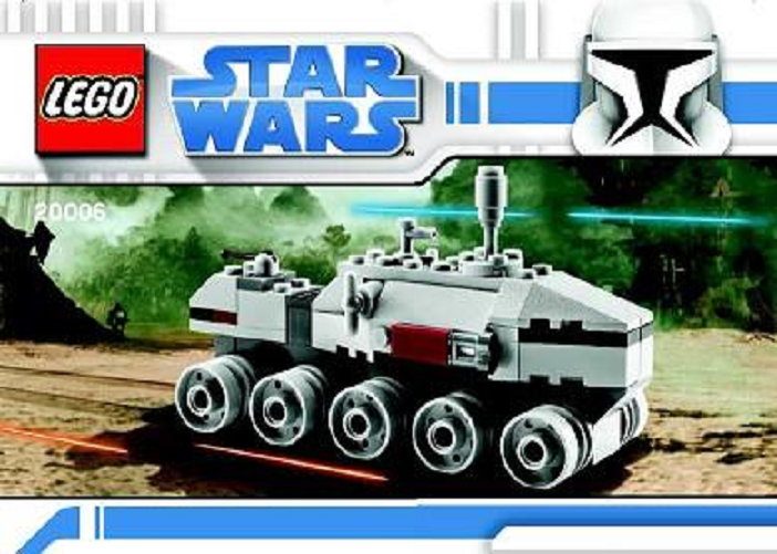 LEGO SW: Ep. 3 CLONE TURBO TANK - Mini (NO Polybag, See Descr