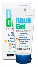 2 Tubes of Rhuli Gel (original Formula) Fast Acting Invisible Itch Relief Gel 
