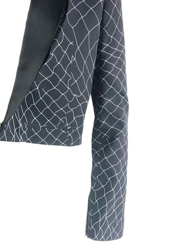 Haider Ackermann Smoking Blazer Sakko dunkelblau und schwarz Größe 38 - Bild 2 von 10