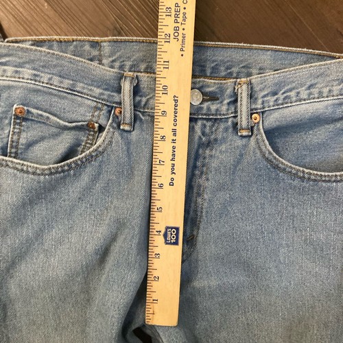 Levi's 550 Jeans Mens 32x31 Blue Medium Wash Relaxed Fit Straight Leg Denim - Picture 10 of 11