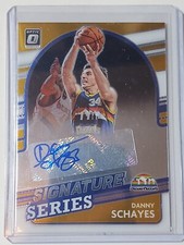 2021-22 PANINI OPTIC SIGNATURE SERIES DANNY SCHAYES AUTO AUTOGRAPH