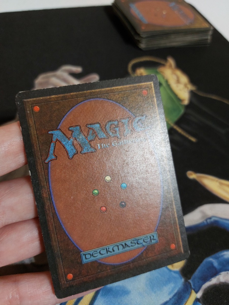 Tropical Island MTG Revised Rare Land Moderately Played x1