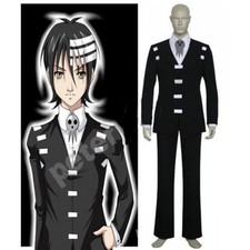 NEW Soul Eater Death Suit Uniform Cosplay Costume