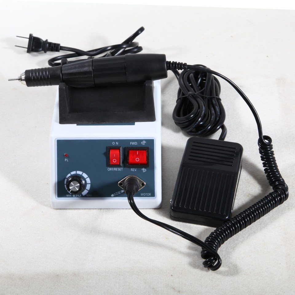Micro-moteur De Polissage Dentaire Marathon III - 0-35 000 Tr/min, Collet 3/32", Pour Laboratoire