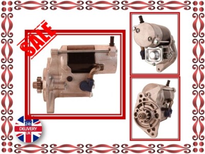 Starter for LISTER ENGINES Alpha LPA3 Alpha LPW3 Alpha LPW4 LPWS3 LPWS4 ...