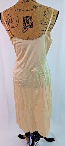 Mujeres Correa de Espagueti Acetato Beige Ropa Interior Completa Encaje Lencería XS - Pequeña - Imagen 2 de 5
