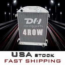 4 Row Radiator For 1930-1938 Ford Model-a Chevy V8 Engine 31 32 33 34 35 36 37 4 Row Radiator For 1930-1938 Ford Model-a Chevy V8 Engine 31 32 33 34 35 36 37