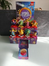 McDonald's Super Mario Galaxy Figuren Buch Coin Blume Happy Meal Mc Donalds Neu