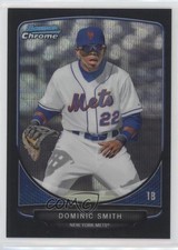 2013 Bowman Draft Picks Chrome Black Wave Refractor Dominic Smith #BDPP1 fm0
