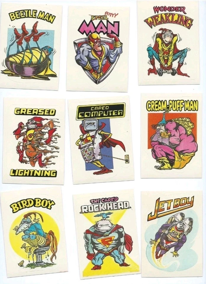 1983 DONRUSS ~ZERO HEROES~ COMPLETE (1-66) CARD/STICKER VINTAGE SET 🔥🔥 - Image 2 of 4