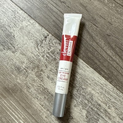 Derm Exclusive AM/PM Age Reverse Eye Cream 0.5 fl. oz.   (NEW & SEALED)