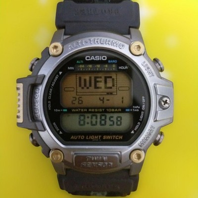 Casio ProTrek PRT-30 Twin Sensor Quartz Digital Men's Watch