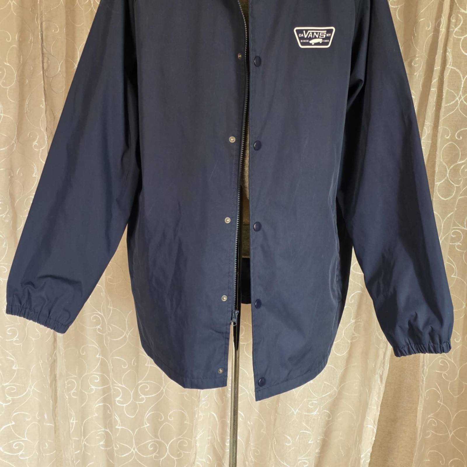 Vans Men's Size XL Jacket Navy  (Windbreaker/Waterproof) thumbnail 13