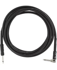 Fender Professional Guitar Instrument Cable, Straight-Right Angle 10' ft