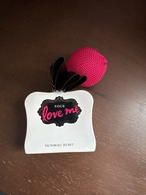 Victoria's Secret Noir  LOVE ME Perfume Bottle EMPTY Vanity Collectible