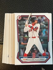Lot (35x) FRANKLIN ARIAS Red Sox 2026 Bowman Baseball ALL paper base card #27