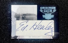 2011 Panini Gridiron Cuts Ed Healey NFL HOF Cut auto SSP 2/4 RARE!!