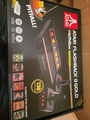 Atari Flashback 8 Gold Activision Edition New Unused 40th Anniversary.  Sealed 