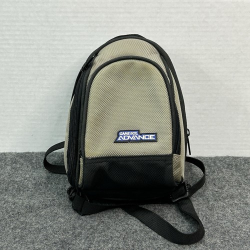 Vintage Nintendo Game Boy Advance Travel Backpack/Sling Gray-Black Storage Bag - Picture 20 of 20