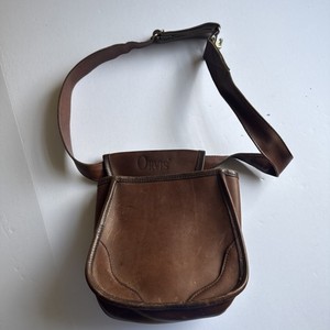 Vintage Orvis Leather Shooting Shell Bag