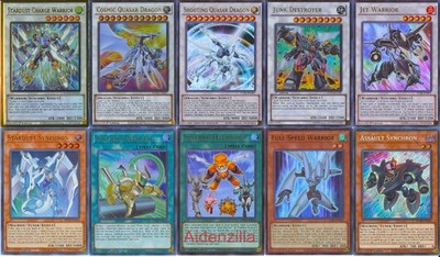 yugioh tag force 6 shooting quasar dragon deck Yugioh Yusei Fudo Synchron Deck - Cosmic Shooting Quasar Dragon Assault