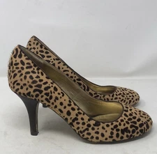 Poetic License London Affairs Leopard Animal Print Heels Size 8.5