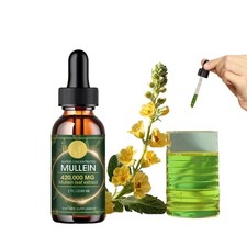 Mullein Leaf Extract Super Concentrated 420,000 MG 2 FL.OZ/60 ML Lung Cleanse