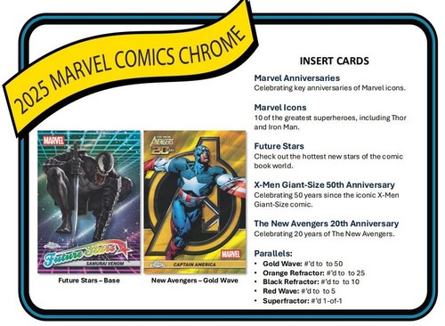 The Thing - 2025 Topps Chrome Marvel Hobby - 4X Box Character Break #4 - Picture 4 of 8