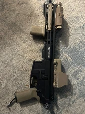 Custom made forged mtw airsoft rifle hpa hertic labs wannabe 