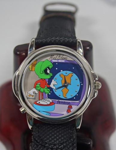 Marvin the Martian Mel Blanc Talking Watch by Armitron in Original Box WORKS - Picture 3 of 6